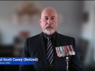 Scott Casey: Sniper incident