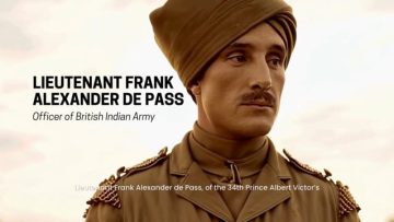 Lt. Frank Alexander De Pass, VC